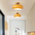 10.6inch ceiling light orange hallway light iron restaurant light