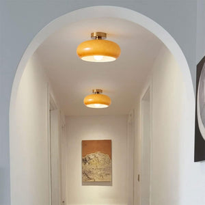 10.6inch ceiling light orange hallway light iron restaurant light