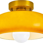 11.02 inch bedroom light brown ceiling light glass kitchen light