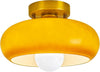 11.02 inch bedroom light brown ceiling light glass kitchen light