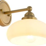 1-light vanity light antique stairwells light glass, metal wall light