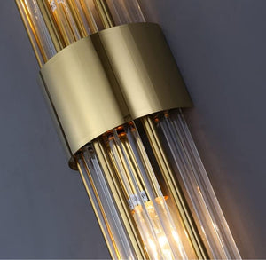2-light wall light gold vanity light stainless steel bathroom light