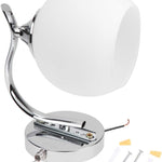 Led bathroom light white hallway light glass wall light