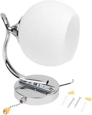 Led bathroom light white hallway light glass wall light