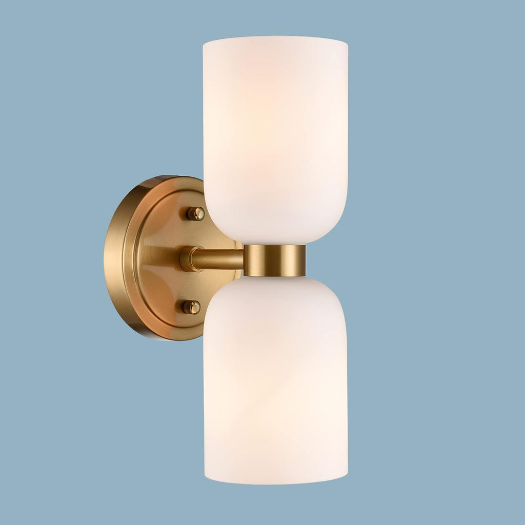 2-light kitchen light gold bathroom light metal wall light
