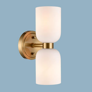 2-light kitchen light gold bathroom light metal wall light