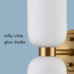 2-light kitchen light gold bathroom light metal wall light