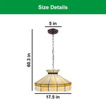 2 Light light bulb Amber crown light fixture glass, metal pendant light