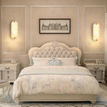 1 Pack wall sconces metal natural marble light gold indoor wall lamps