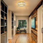 11 in led light alloy steel crystal lights gold bathroom light