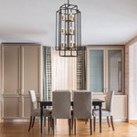 12 light home lantern tiered island pendant light fixture farmhouse kitchen hanging chandelier