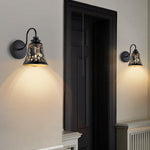 2 Pack light bulb light farmhouse lamp fixtures metal wall sconces