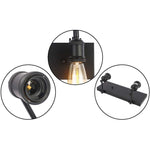 2 light industrial wall light modern industrial wall sconce with sockets