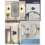 2 light industrial wall sconce farmhouse wall light fixture glass wall lamp