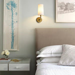 2 pack wall lighting fabric metal corridor kitchen antique shade of light