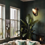 E26 Bulb light bronze ceiling light iron metal wall lamp