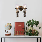 E27 Wall light sconces bronze vintage lamp iron metal wall lighting