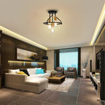 3-Light light fixtures metal ceiling lamp black gold ceiling light fixture