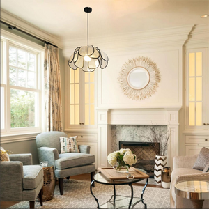 2 tier modern DIY pendant light
