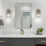 1-light  light fixtures metal bulbs light silver wall sconces