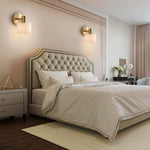 light fixtures ceramic metal wall sconce white gold bulb light