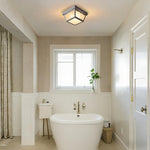 2-Light light fixture acrylic flush mount white ceiling light