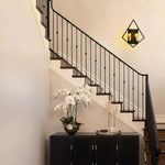 Modern lights and bulbs matte black, gold brushed wall sconces metal hall lights