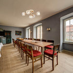 5-lights light fixture shinny gold ceiling light Crystal flush mount light