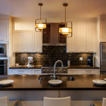4-light bulbs light metal glass ceiling light silver lighting fixture