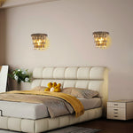 2 Pack wall sconce bronze bedroom lamps wall metal wall lighting