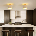 1 light bulb light metal farmhouse light gold kitchen light