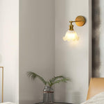 2  Pack light fixture white wall sconce glass, metal wall lights