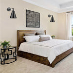 Pull chain wall sconce metal kitchen light black lights in wall