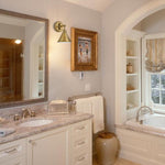 Heritage Brass light bulb gold light fixture alloy steel wall light