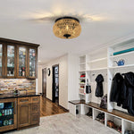 3 light light fixture woven rattan shade light brown foyer light