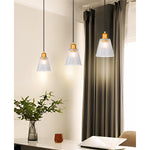 3 Pack shade of lights glass metal dining room gold black bulbs light