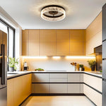 11.65” kitchen light metal Foyer light black ceiling light