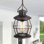 Farmhouse hanging light fixture bronze hanging lamp industrial pendant light