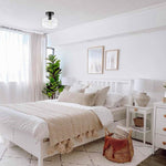 Farmhouse light fixture Black Ceiling Light Aluminum, Glass, Ceramic Fixture light