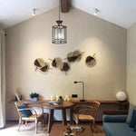 Farmhouse pendant light black island light metal hanging lights