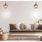 Gorgeous wall lights gold bathroom lights glass, metal hallway light