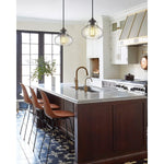 Industrial pendant lights kitchen island farmhouse glass hanging light