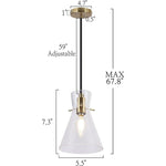Industrial seeded glass pendant light vintage gold kitchen pendant lamp retro hanging pendant lights