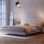 Plug in wall lights orange&white sconce lights glass, metal bedroom lights