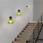 Premium light fixtures green wall lights copper sconce light