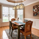 Rustic hanging lights with plug in cord cage hanging pendant light