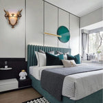 Unique sconce light gold wall lighting glass bedroom lights