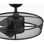 Vintage fan light kit black ceiling light fixture