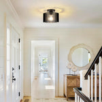 Modern led light metal light fixture black ceiling light
