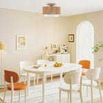 3 light chandelier light metal rattan Hallway light black kitchen lamp